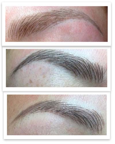 Cejas Tecnica Microblading Resultado